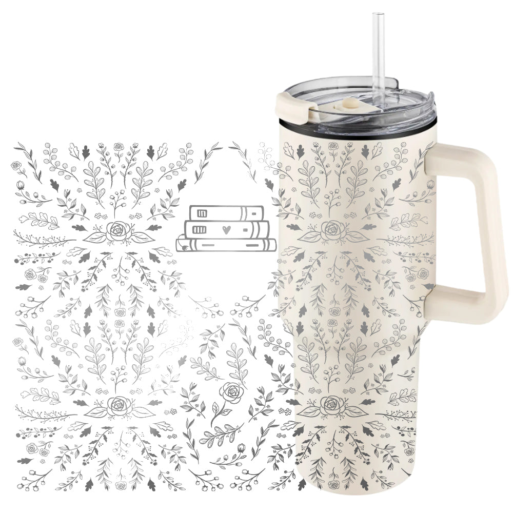 Tumbler »Booklove« beige