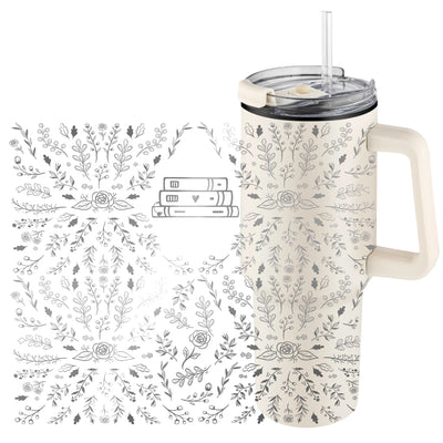 Tumbler »Booklove« beige