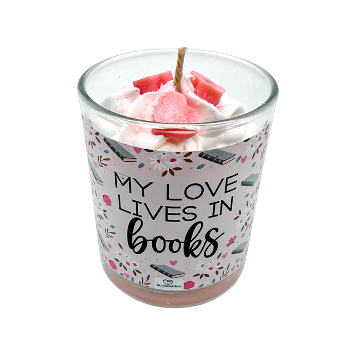 Glaskerze »My Love«