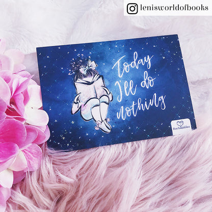 Postkarte »Today I'll Do Nothing«