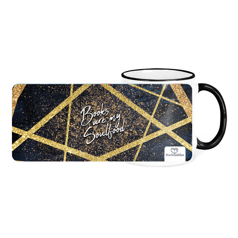 Tasse »Books Are My Soulfood«