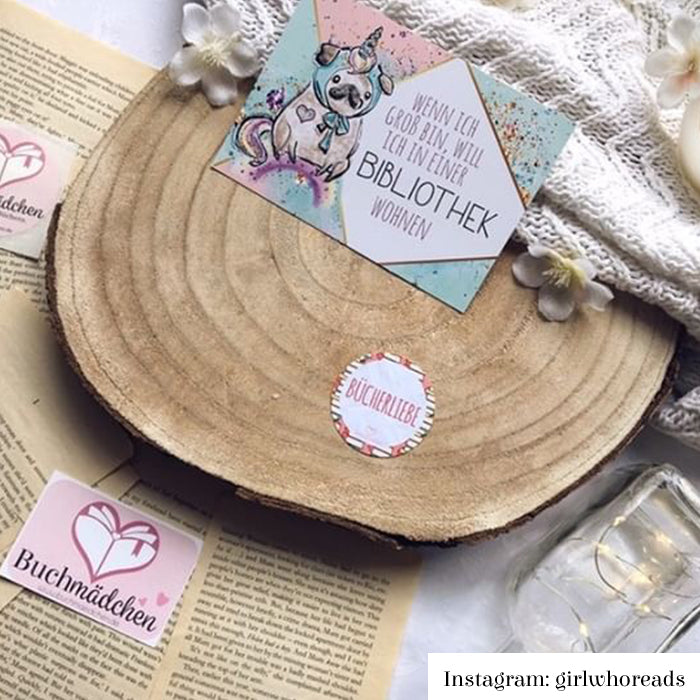 Glitzer Postkarte »Wenn ich groß bin ...«