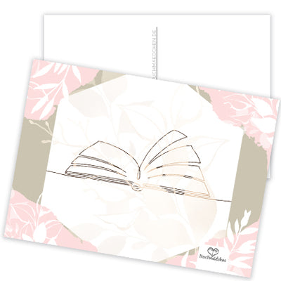Postkarte »Buch«