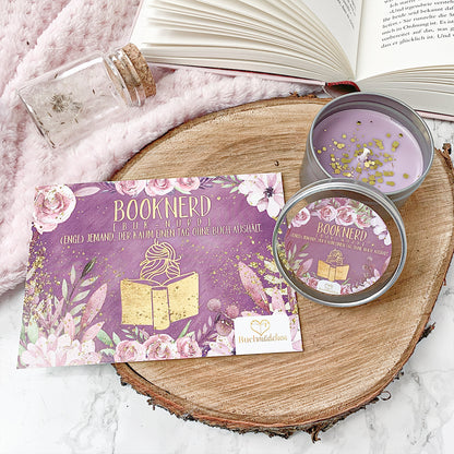 Postkarte »Booknerd«