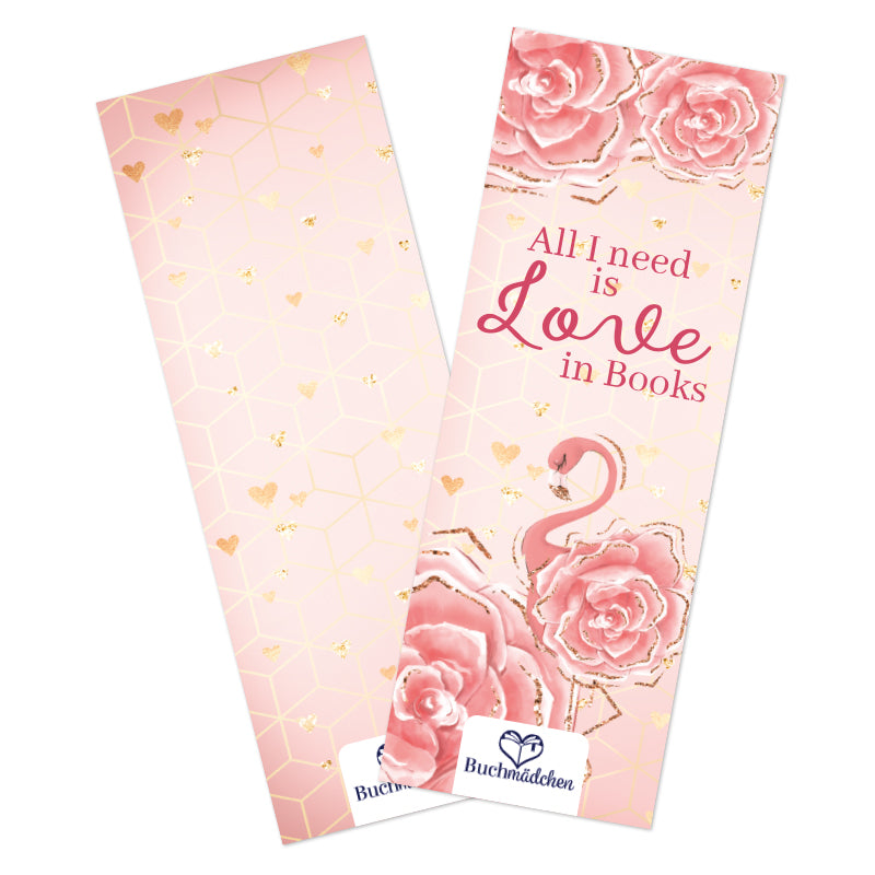 Lesezeichen »All I Need Is Love In Books«