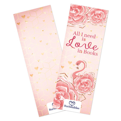 Lesezeichen »All I Need Is Love In Books«