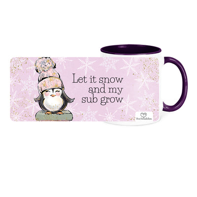 Tasse »Let it snow«