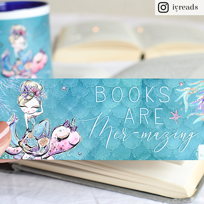 Lesezeichen »Books are mer-mazing«