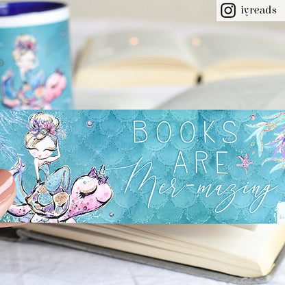 Lesezeichen »Books are mer-mazing«