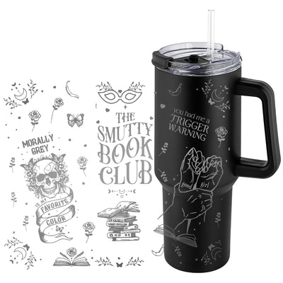 Tumbler »Smutty Book Club« Schwarz
