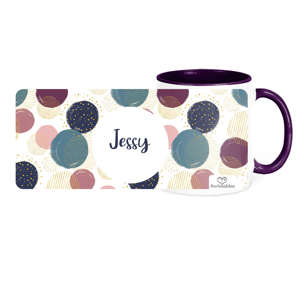 [Personalisiert] Tasse »rainy reading days«