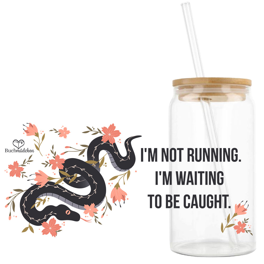 Glastumbler »Not Running«