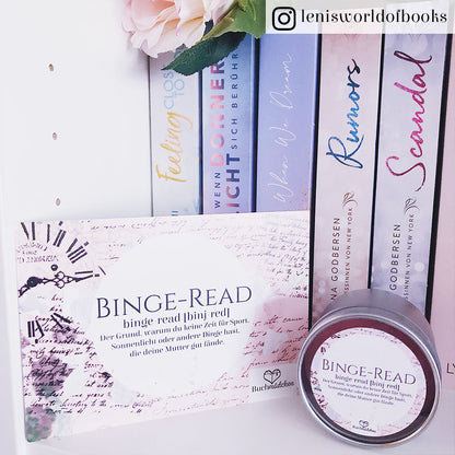 Postkarte »Binge-Read«