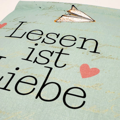 Buchtasche »Lesen ist Liebe«