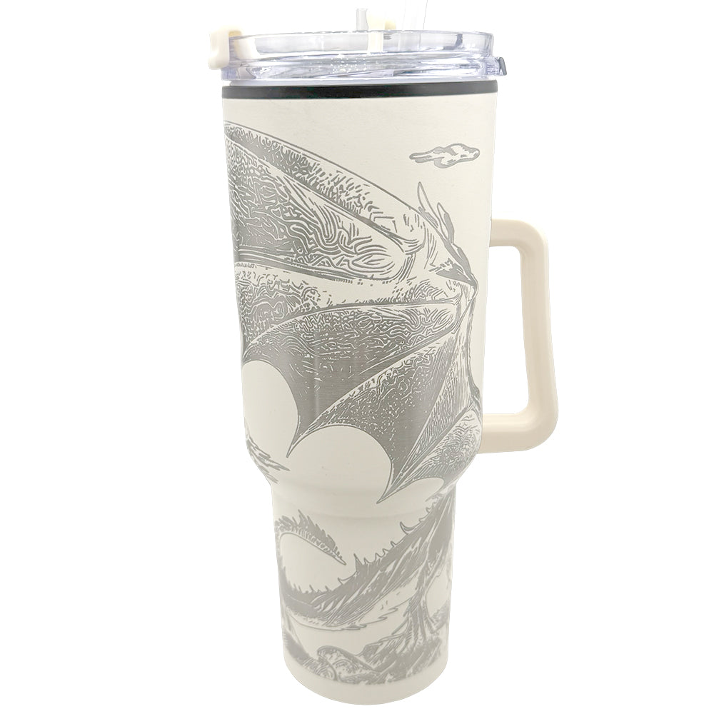 Tumbler »Drache« beige