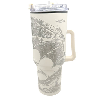 Tumbler »Drache« beige