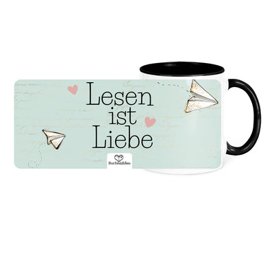 Tasse »Lesen ist Liebe«