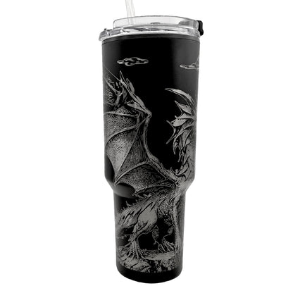 Tumbler »Drache« Schwarz