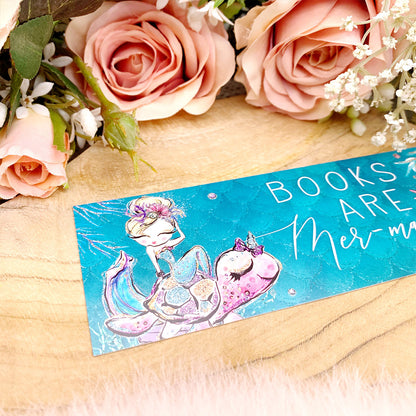 Lesezeichen »Books are mer-mazing«