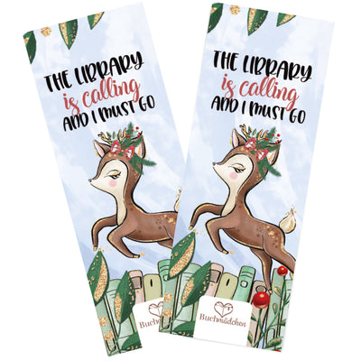 Lesezeichen »The Library is Calling«