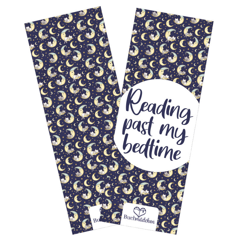Lesezeichen »Reading past my bedtime«