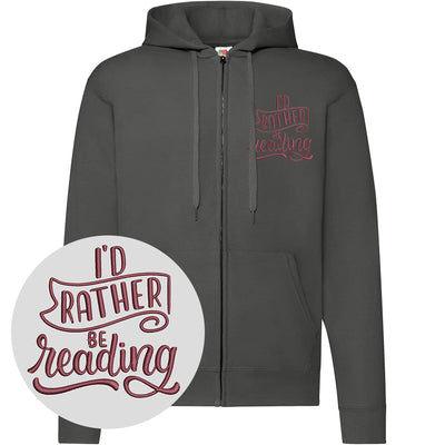 Kapuzenjacke »Rather be Reading«