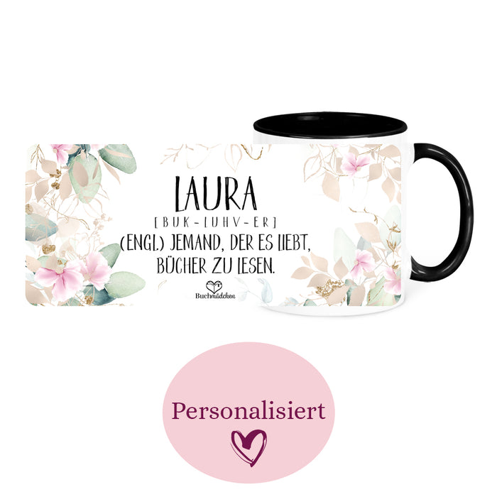 [Personalisiert] Tasse »Booklover«