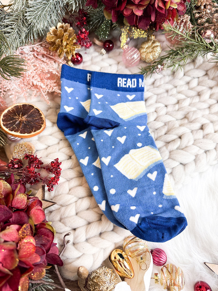 Socken »Read more Books«