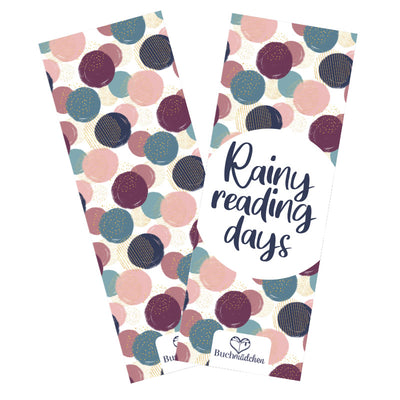 Lesezeichen »rainy reading days«