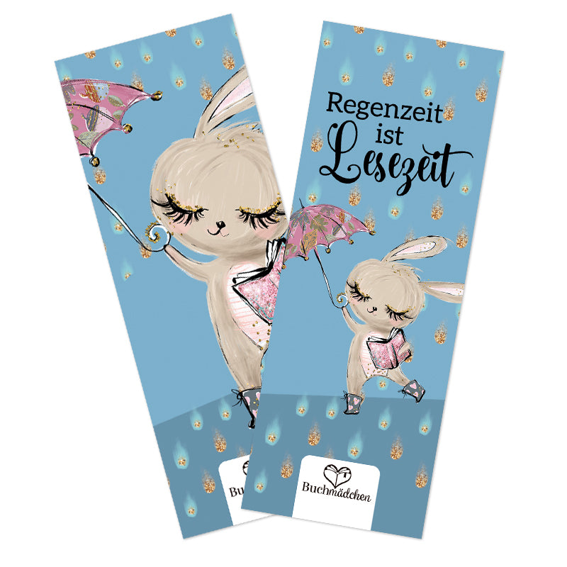 Lesezeichen »Regenzeit ist Lesezeit«