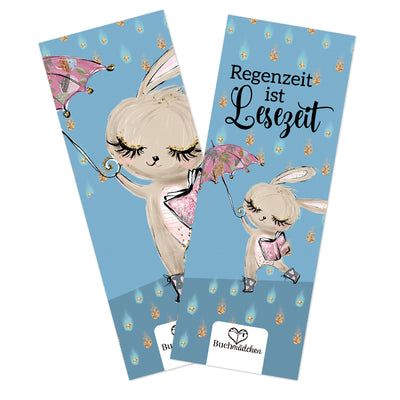 Lesezeichen »Regenzeit ist Lesezeit«
