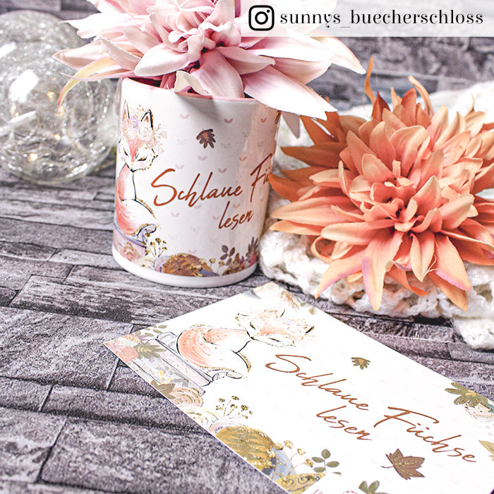 Tasse »Schlaue Füchse lesen«