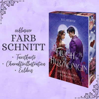 Farbschnittausgabe »Fluch der Herzkönigin« [Sofort]