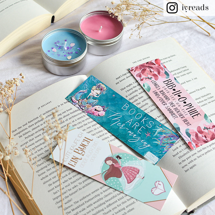 Lesezeichen »Books are mer-mazing«