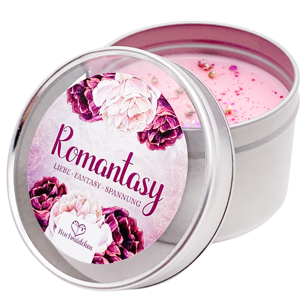 Kerze in Dose »Romantasy«