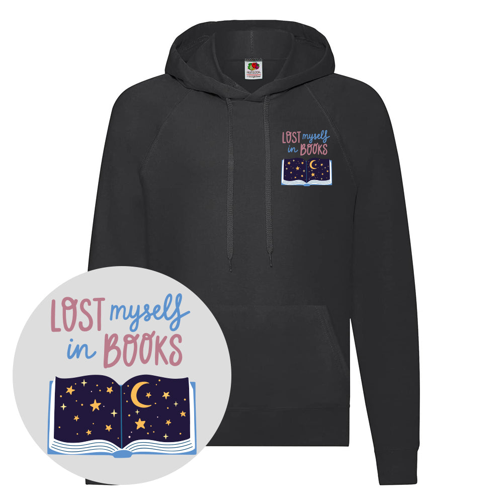 Dünner Hoodie »Lost myself in Books«