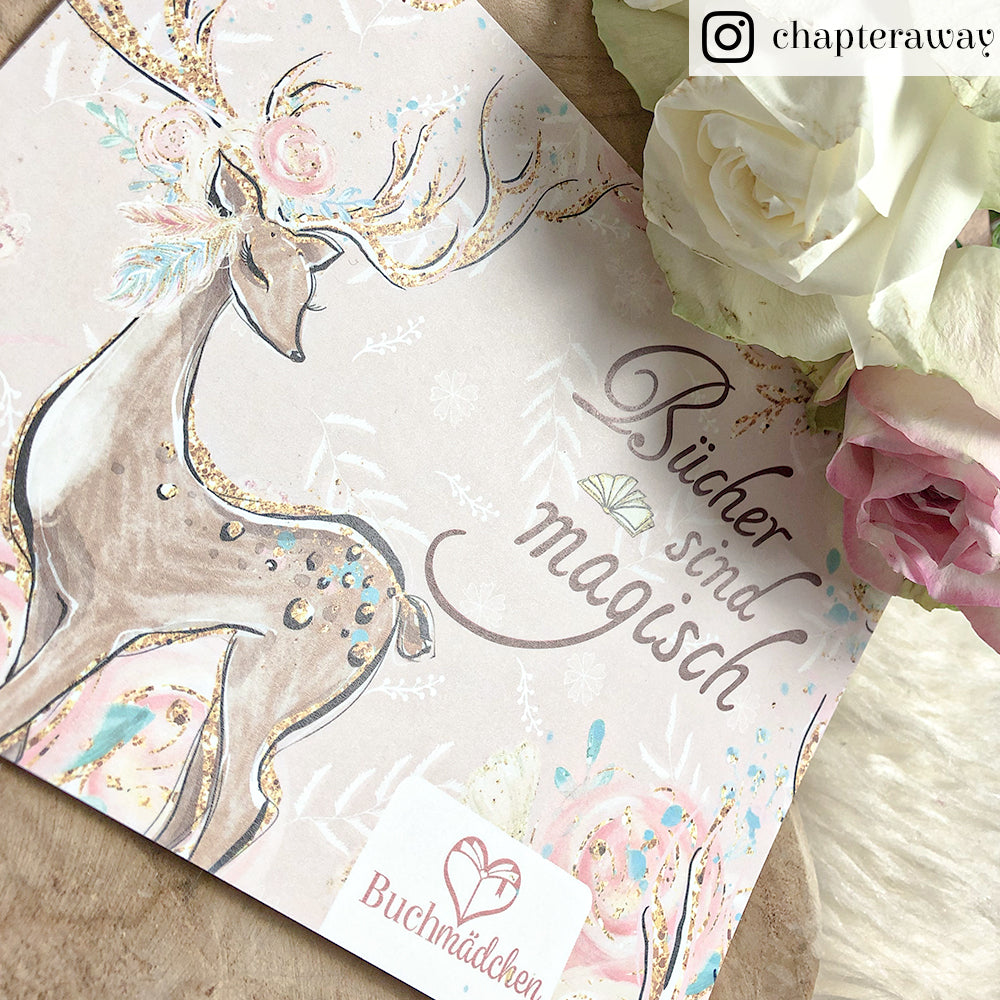 Postkarte »Bücher sind magisch«