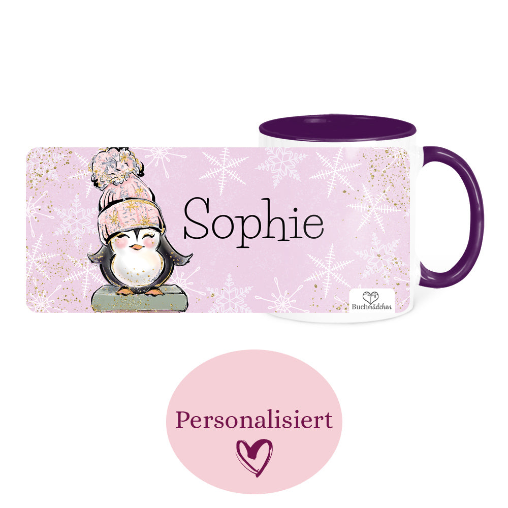 [Personalisiert] Tasse »Let it snow«