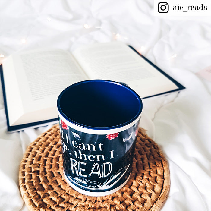 Tasse »If I can't sleep, then I read«