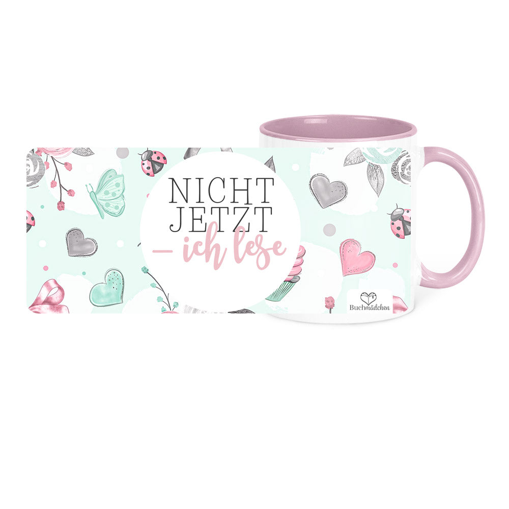 Tasse »Nicht jetzt - ich lese«