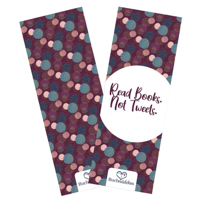 Lesezeichen »read books not tweets«