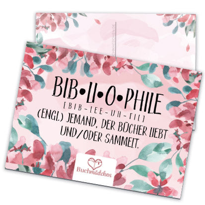 Postkarte »Bibliophile«