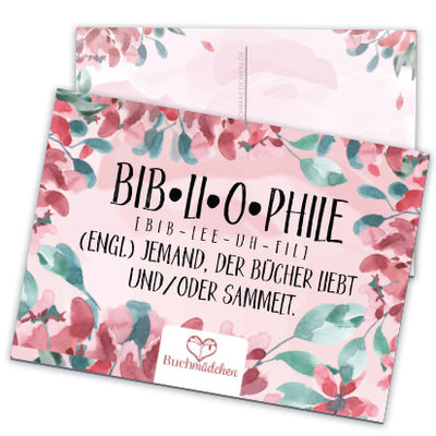 Postkarte »Bibliophile«