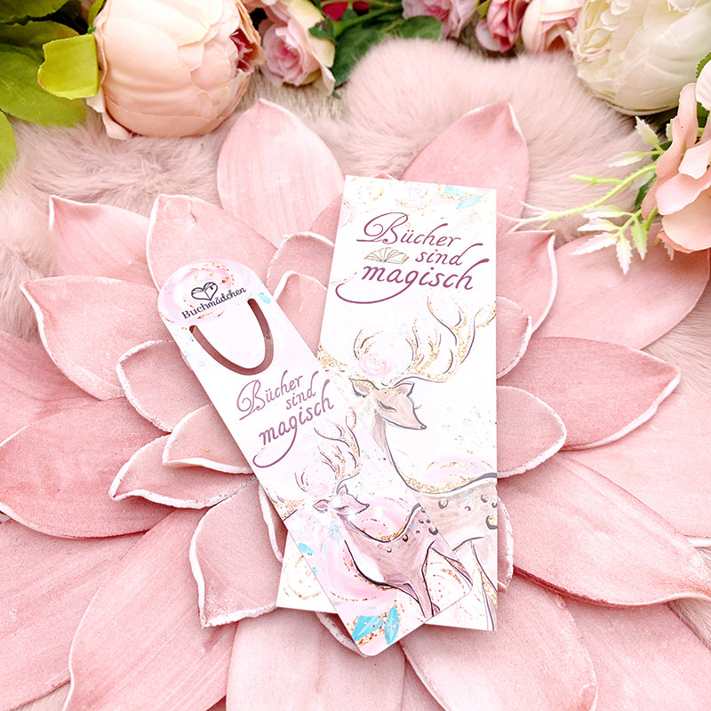 Lesezeichen »Bücher sind magisch«