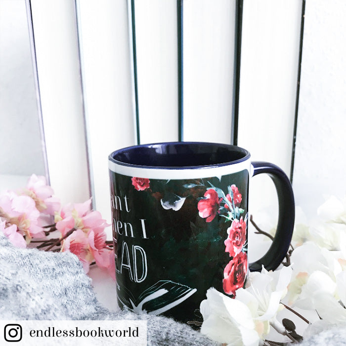 Tasse »If I can't sleep, then I read«