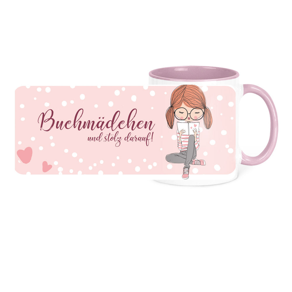 Tasse »Buchmädchen«