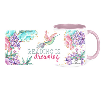 Tasse »reading is dreaming«
