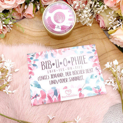 Postkarte »Bibliophile«
