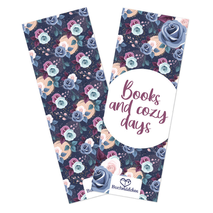 Lesezeichen »Books and cozy days«