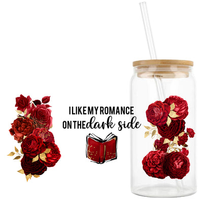 Glastumbler »Romance on the dark side«